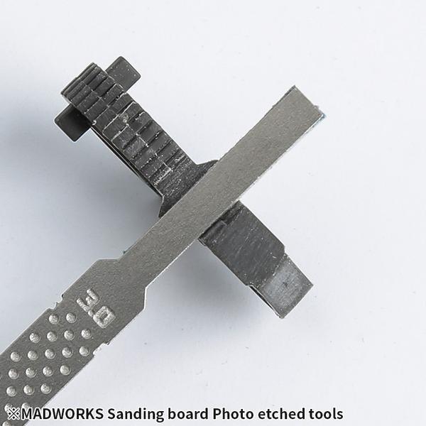 Madworks: Madworks MT12 Sanding Board Photo Etched Tools - Trinity Hobby
