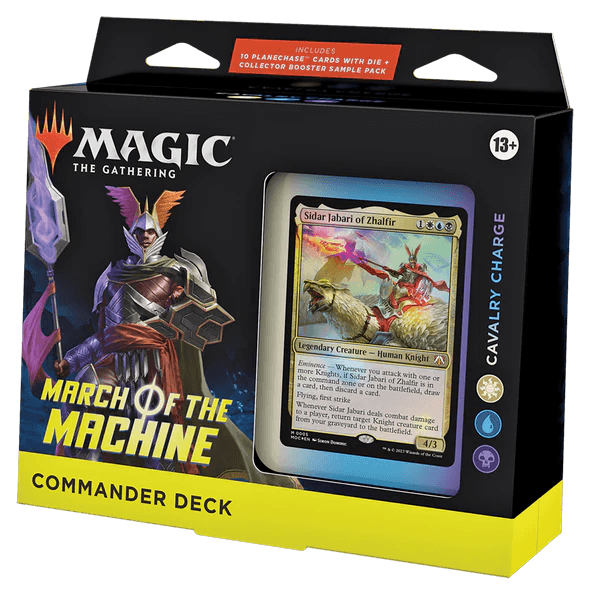 MTG - MARCH OF THE MACHINE - COMMANDER DECK - CAVALRY CHARGE - Trinity Hobby