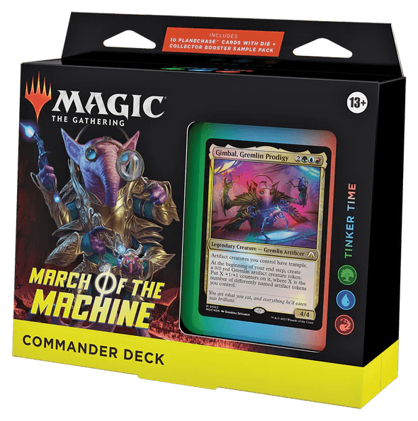 MTG - MARCH OF THE MACHINE - COMMANDER DECK - TINKER TIME - Trinity Hobby