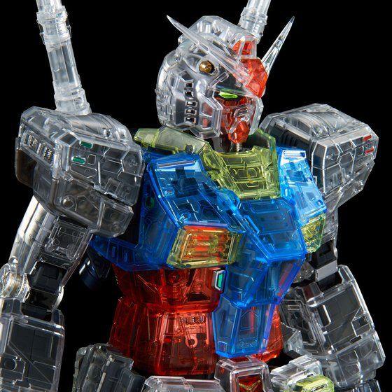 PG UNLEASHED 1/60 CLEAR COLOR BODY FOR RX-78-2 GUNDAM (Limited)