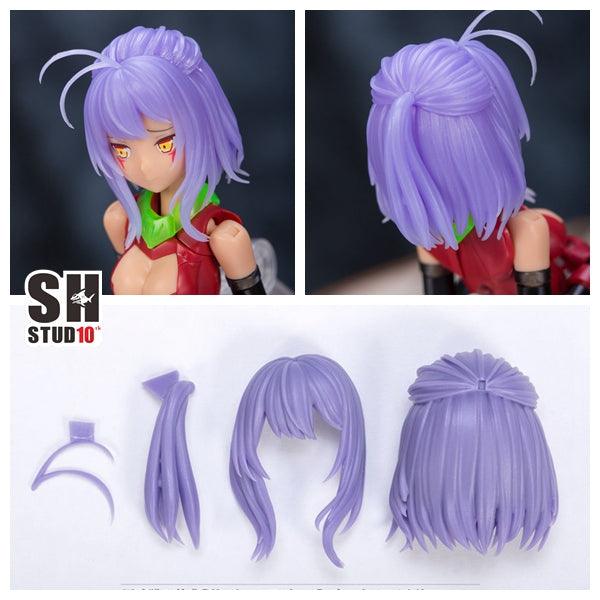SH Studio Megami Device Purple MESP Gunner Hair