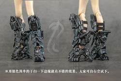 Maruyama: 1/12 Armored Boots GK - Trinity Hobby