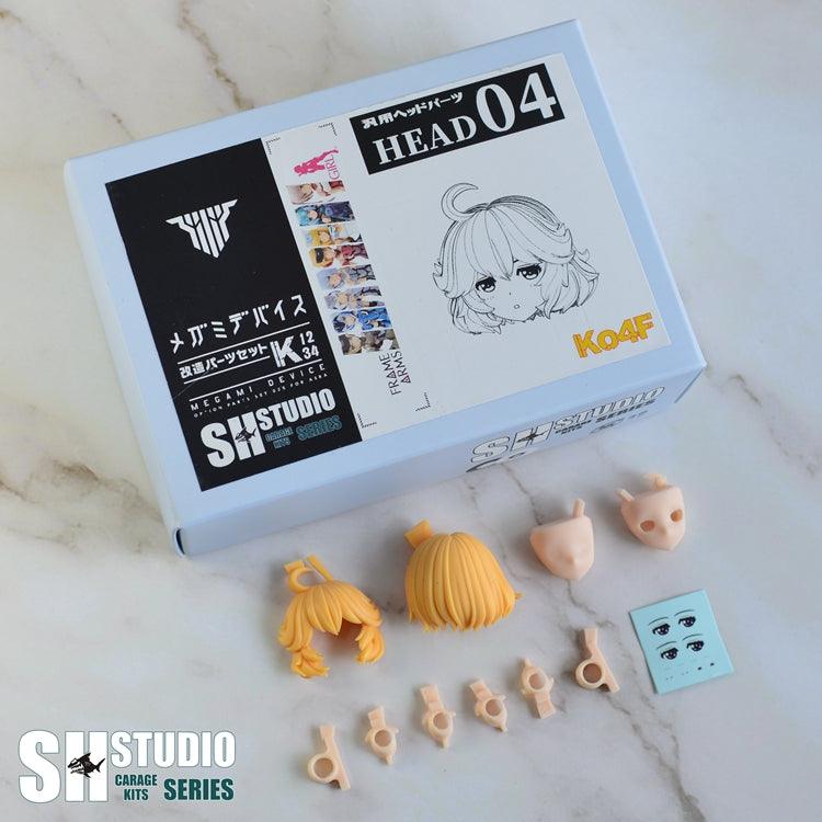 SH Studio: SH Studio Megami Device/Frame Arms Girl Alternative Blonde Hair/Head (04) - Trinity Hobby