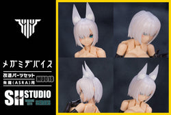 SH Studio: SH Studio Megami Device MUSCOTU ASRA Hair/Body Modification (MU019) - Trinity Hobby