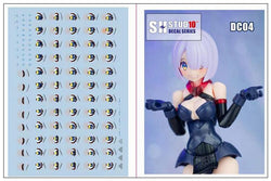 SH Studio Megami Device/ Frame Arm Girls DC04 Coral Reef Eye Water Decals (1 PC)