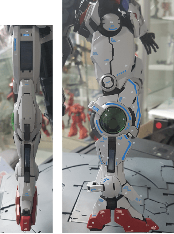 Delpi Decals: PG Exia Water Decal - Trinity Hobby