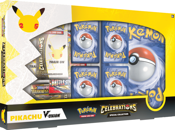 Pokemon Celebrations Pikachu V-Union - Trinity Hobby