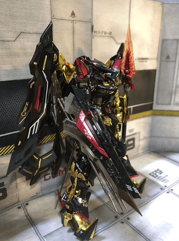 Delpi Decals: RG Astray Gold Frame Amatsu/Mina Holo Water Decal - Trinity Hobby