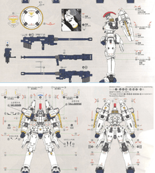Delpi Decals: RG Tallgeese Water Decal - Trinity Hobby