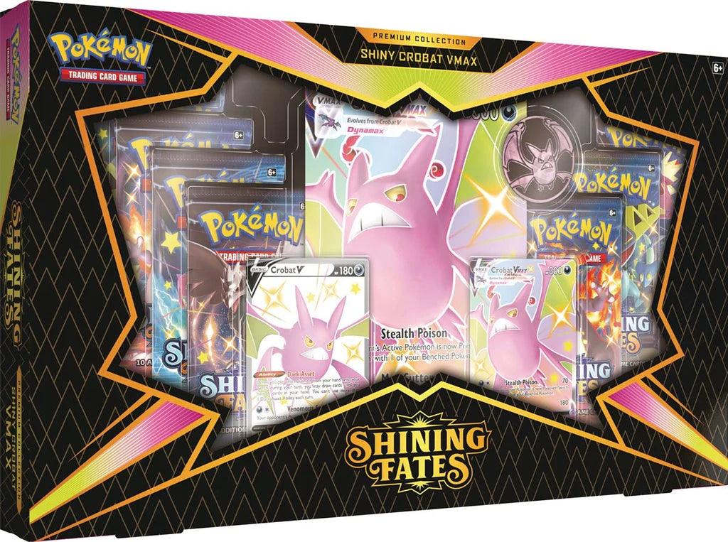 Pokemon Shining Fates Premium Collection Box - Crobat - Trinity Hobby