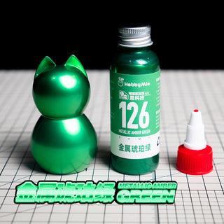 Hobby Mio Metallic Amber Green 126 (50ml) - Trinity Hobby