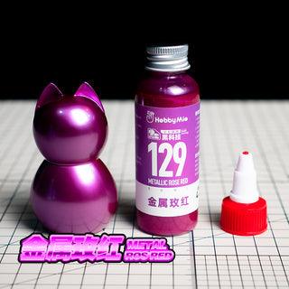 Hobby Mio Metallic Rose Red 129 (50ml) - Trinity Hobby
