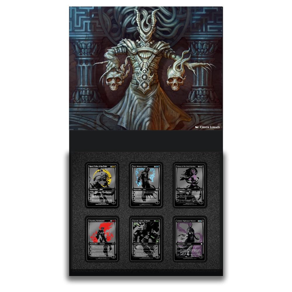 MAGIC THE GATHERING PX LTD ED PLANESWALKERS AR 6PC GIFT SET - Trinity Hobby