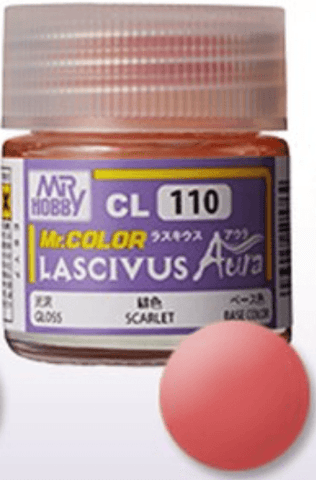 MR.COLOR LASCIVUS CL 110 Gloss Scarlet - Trinity Hobby