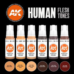 AK Interactive: AK Interactive Human Flesh Tones - Trinity Hobby