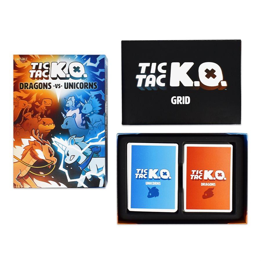 Tic Tac K.O: Dragons Vs Unicorns - Trinity Hobby