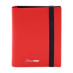 PRO BINDER 4 POCKET ECLIPSE APPLE RED - Trinity Hobby