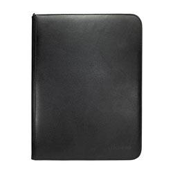 PRO BINDER 9 POCKET VIVID ZIPPERED BLACK - Trinity Hobby