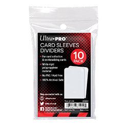 Ultra Pro CARD DIVIDERS - Trinity Hobby