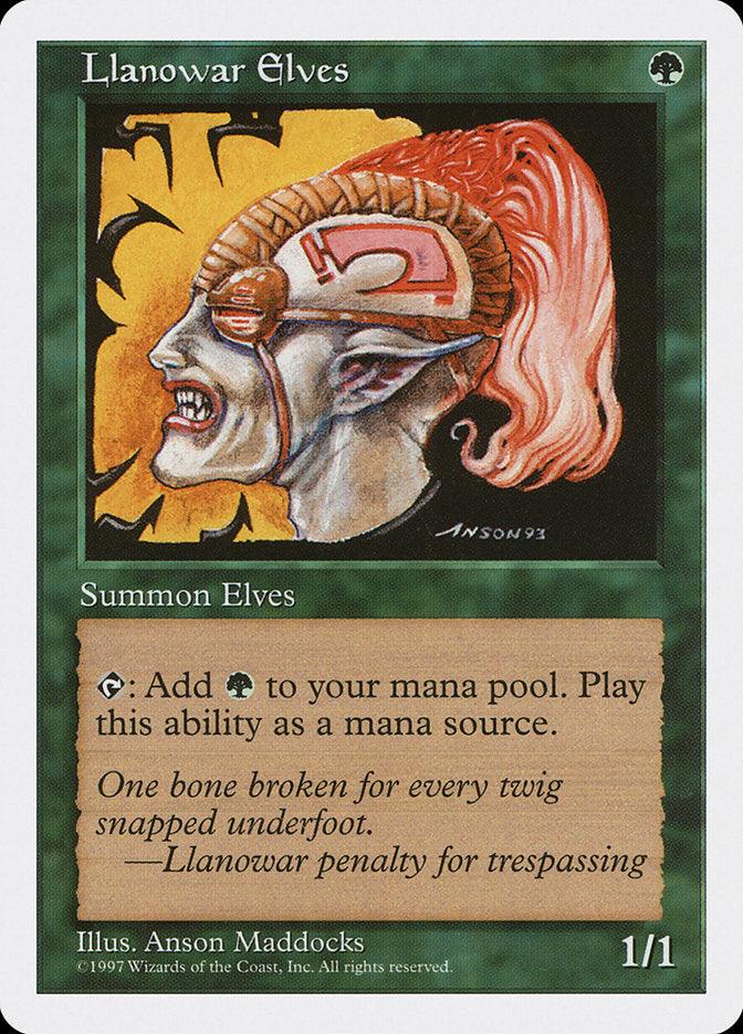 Llanowar Elves [Fifth Edition] - Trinity Hobby