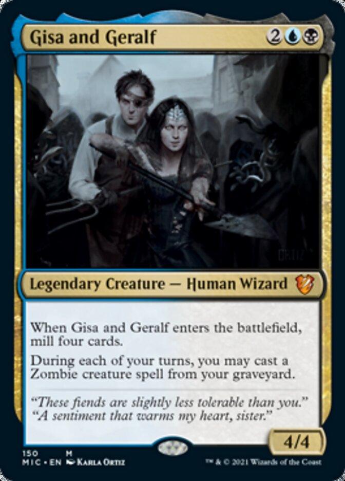 Gisa and Geralf [Innistrad: Midnight Hunt Commander] - Trinity Hobby