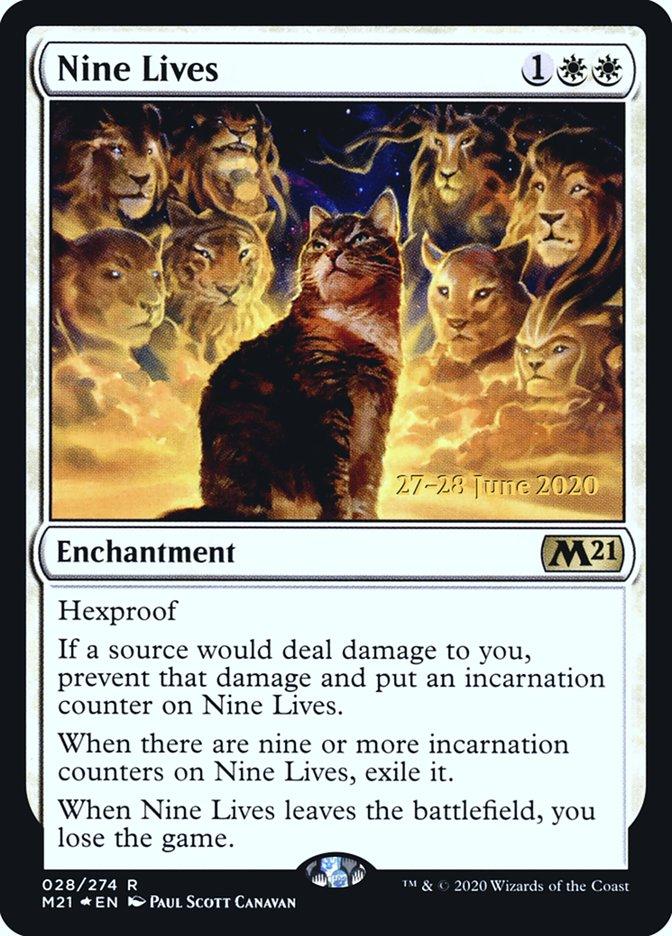 Nine Lives [Core Set 2021 Prerelease Promos] - Trinity Hobby