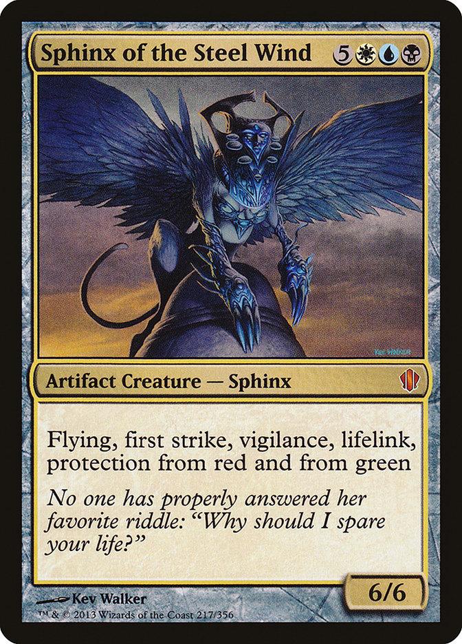 Sphinx of the Steel Wind [Commander 2013] - Trinity Hobby