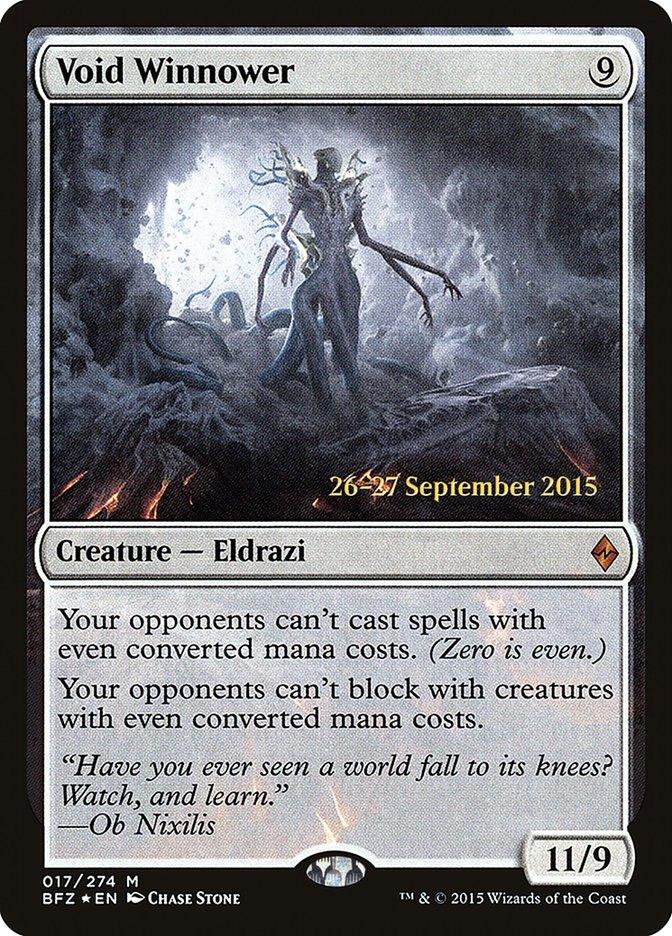 Void Winnower [Battle for Zendikar Prerelease Promos] - Trinity Hobby