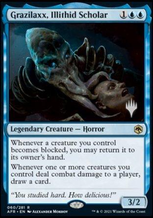 Grazilaxx, Illithid Scholar (Promo Pack) [Dungeons & Dragons: Adventures in the Forgotten Realms Promos] - Trinity Hobby