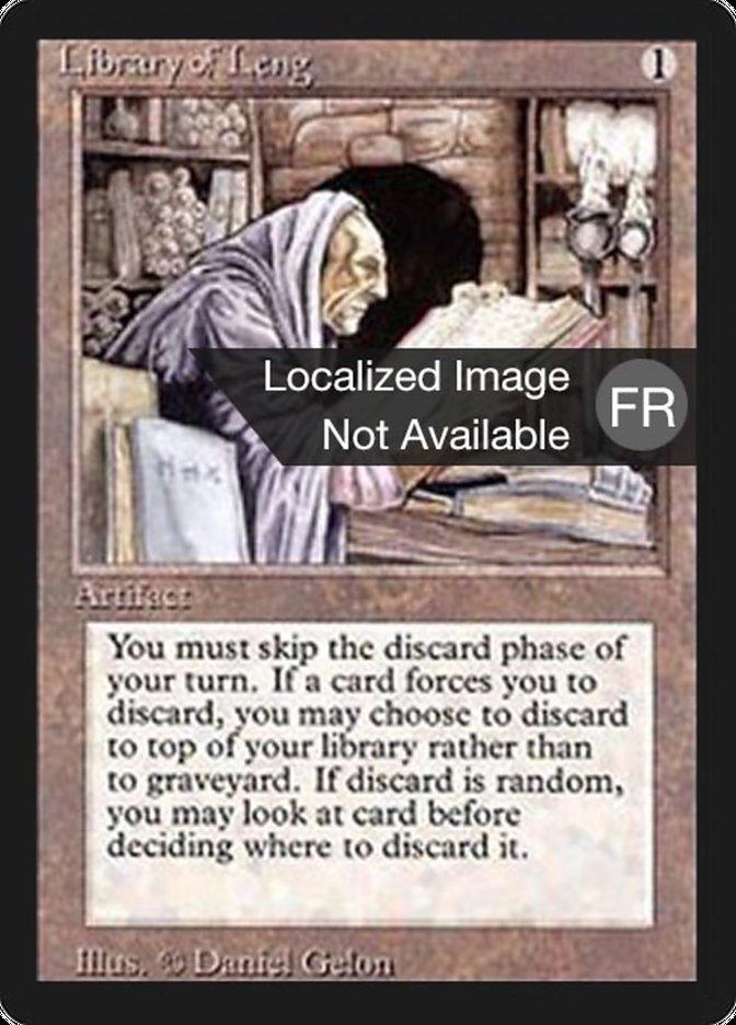 Library of Leng [Foreign Black Border] - Trinity Hobby
