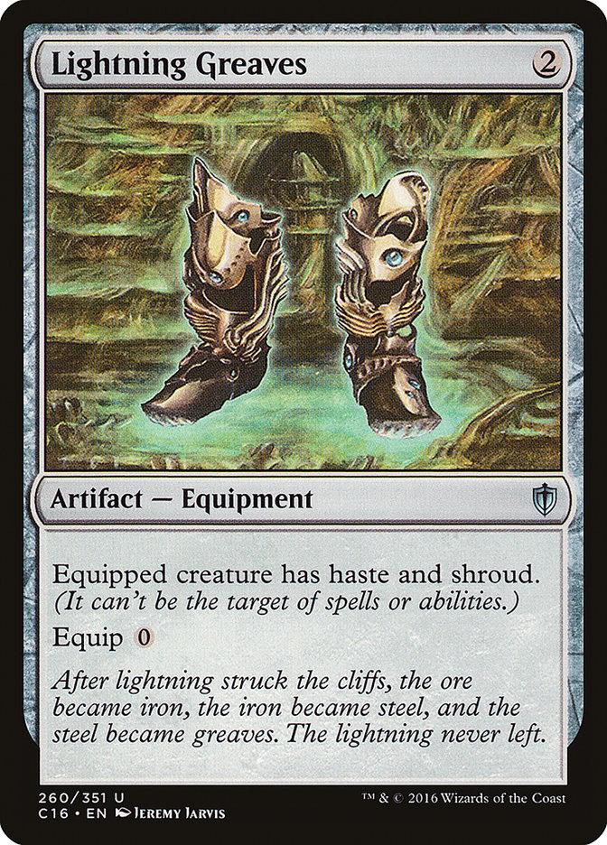 Lightning Greaves [Commander 2016] - Trinity Hobby