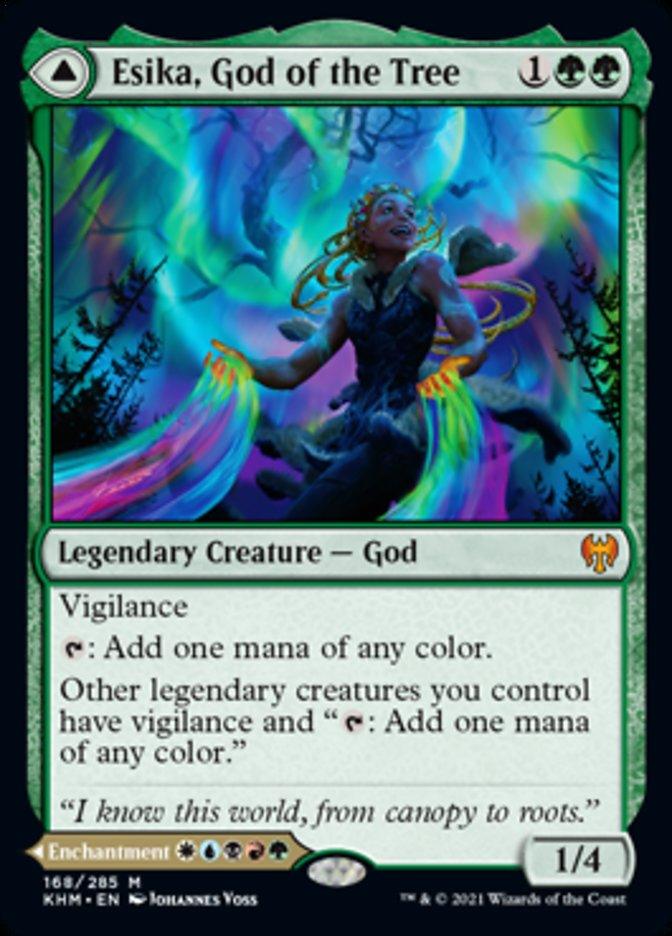 Esika, God of the Tree // The Prismatic Bridge [Kaldheim] - Trinity Hobby