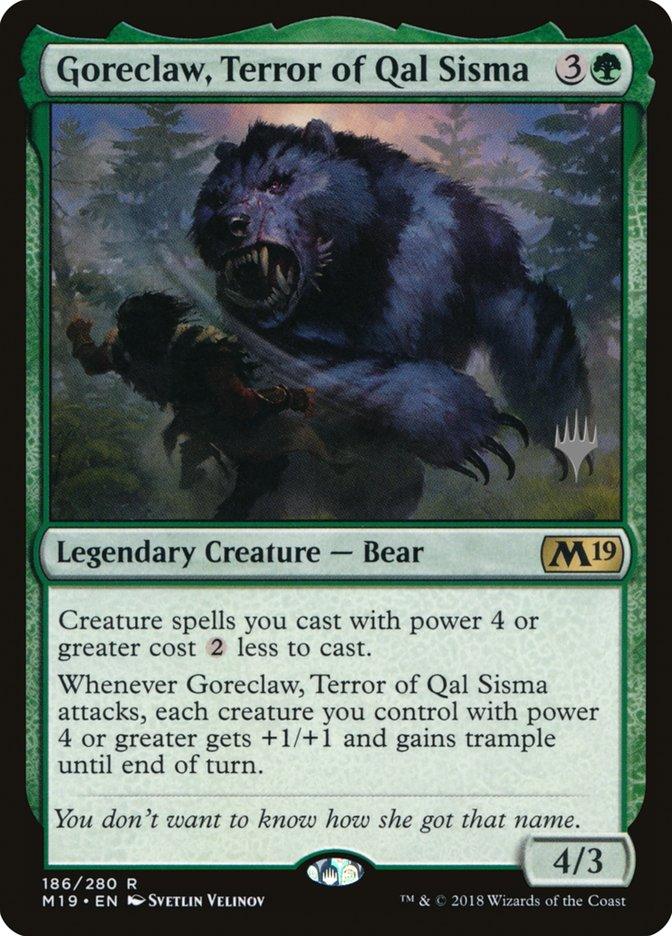 Goreclaw, Terror of Qal Sisma (Promo Pack) [Core Set 2019 Promos] - Trinity Hobby