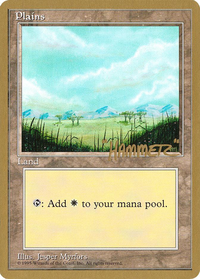 Plains (shr365) (Shawn "Hammer" Regnier) [Pro Tour Collector Set] - Trinity Hobby