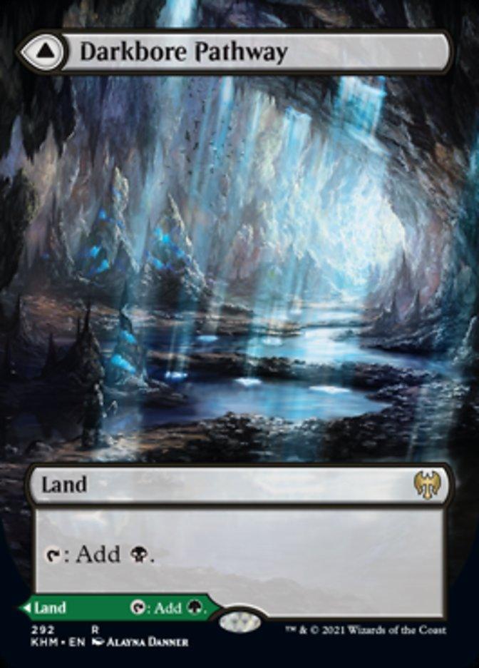 Darkbore Pathway // Slitherbore Pathway (Borderless Alternate Art) [Kaldheim] - Trinity Hobby