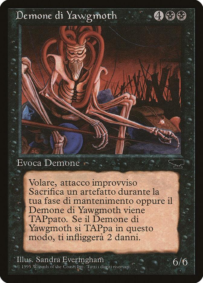 Yawgmoth Demon (Italian) [Rinascimento] - Trinity Hobby