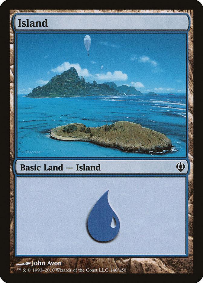 Island (140) [Archenemy] - Trinity Hobby