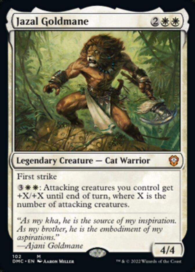 Jazal Goldmane [Dominaria United Commander] - Trinity Hobby
