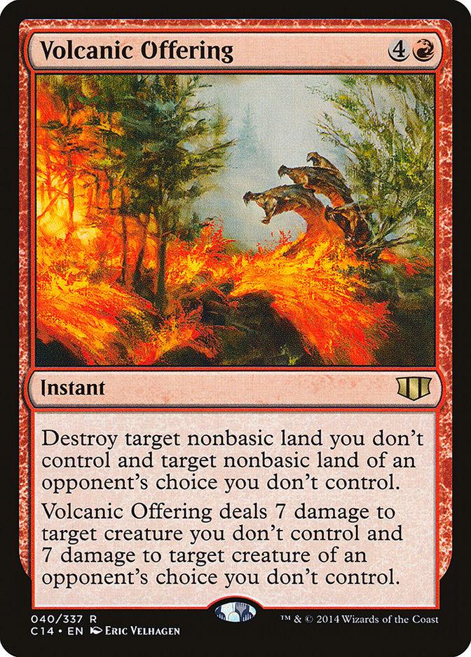 Volcanic Offering [Commander 2014] - Trinity Hobby