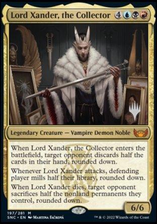 Lord Xander, the Collector (Promo Pack) [Streets of New Capenna Promos] - Trinity Hobby
