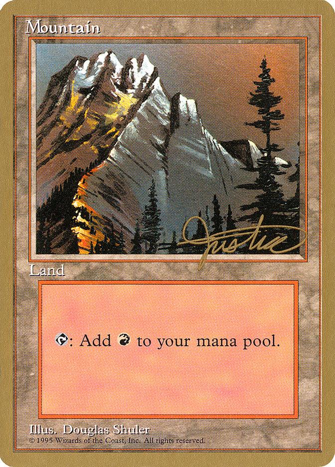 Mountain (mj373) (Mark Justice) [Pro Tour Collector Set] - Trinity Hobby