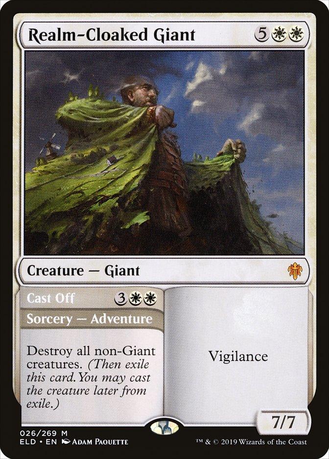 Realm-Cloaked Giant // Cast Off [Throne of Eldraine] - Trinity Hobby