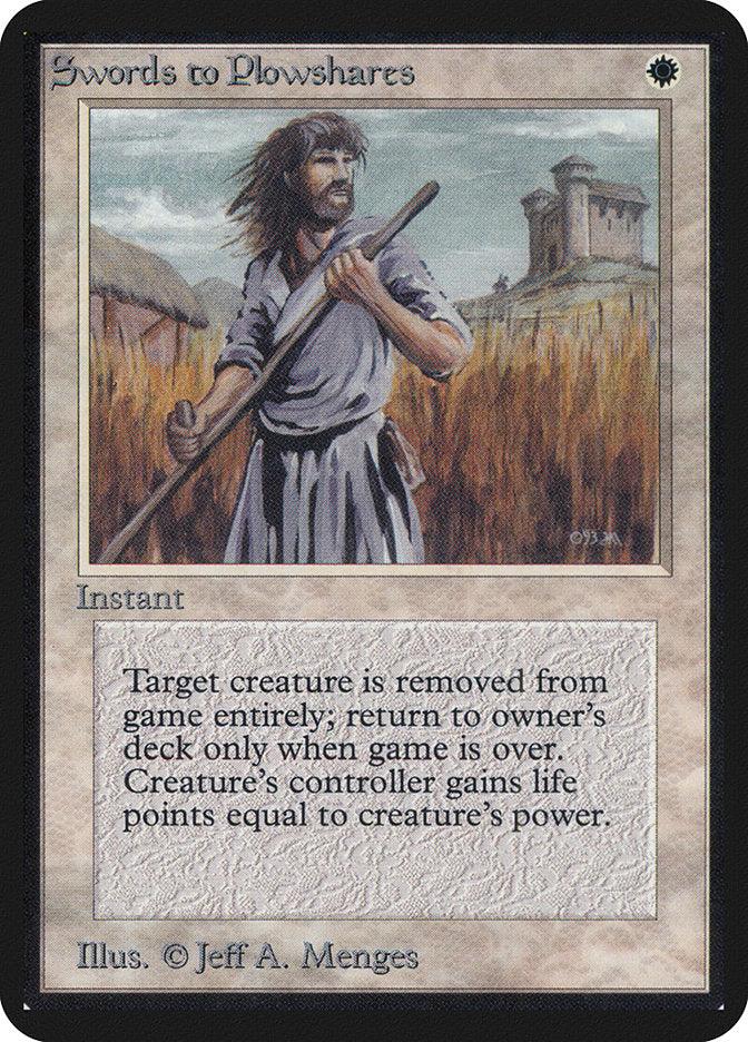 Swords to Plowshares [Alpha Edition] - Trinity Hobby