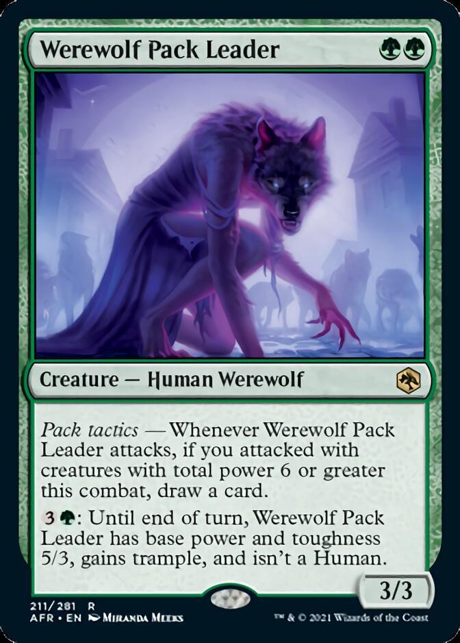 Werewolf Pack Leader [Dungeons & Dragons: Adventures in the Forgotten Realms] - Trinity Hobby