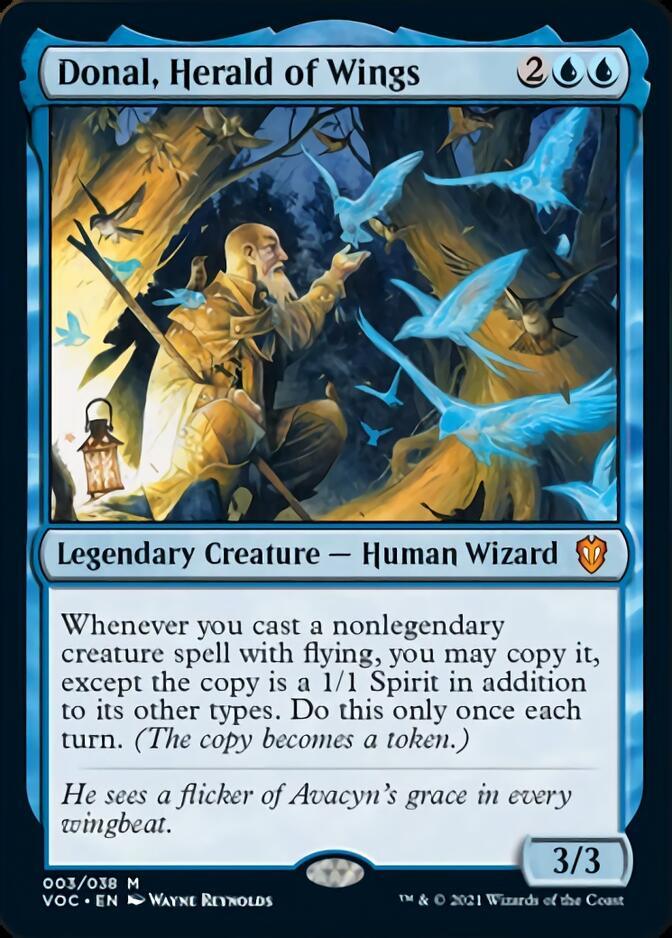 Donal, Herald of Wings [Innistrad: Crimson Vow Commander] - Trinity Hobby