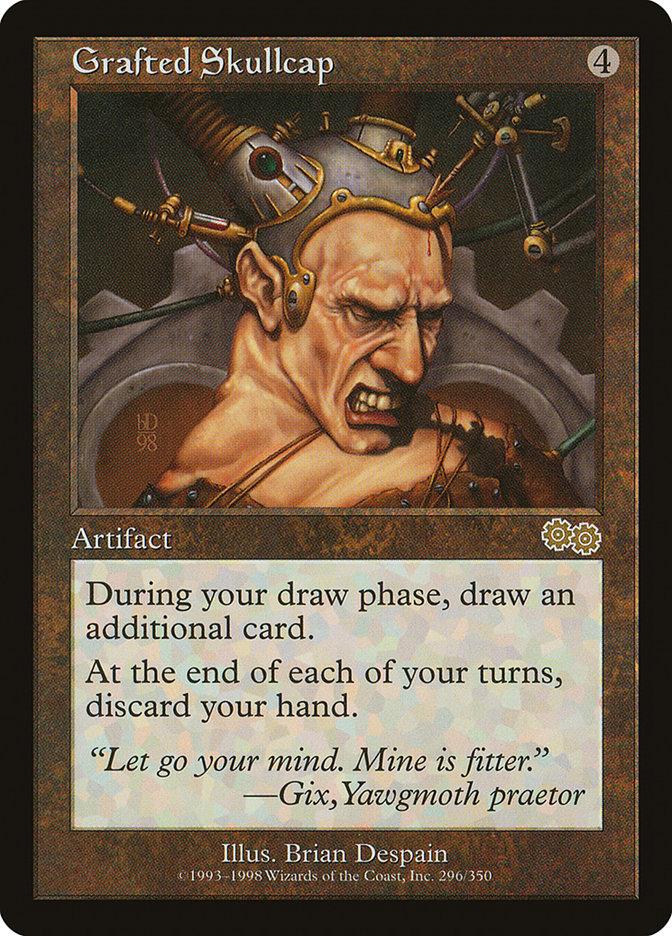 Grafted Skullcap [Urza's Saga] - Trinity Hobby