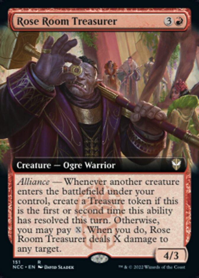 Rose Room Treasurer (Extended Art) [Streets of New Capenna Commander] - Trinity Hobby