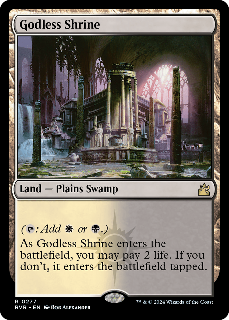 Godless Shrine [Ravnica Remastered] - Trinity Hobby