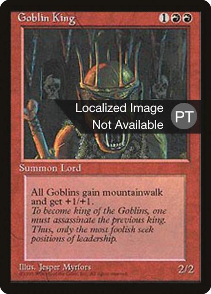 Goblin King [Fourth Edition (Foreign Black Border)] - Trinity Hobby