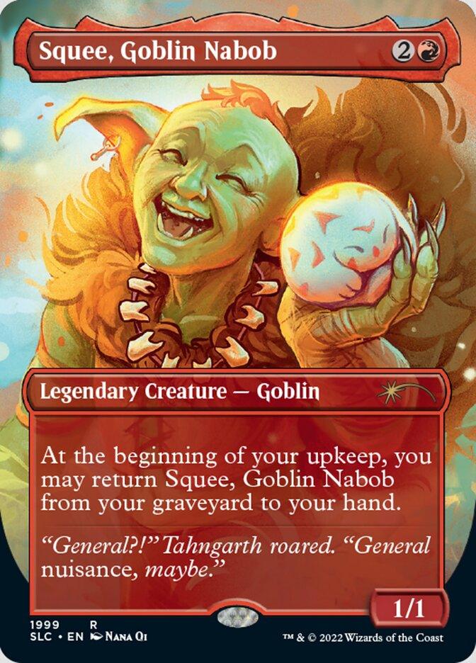 Squee, Goblin Nabob (Borderless) [Secret Lair 30th Anniversary Countdown Kit] - Trinity Hobby